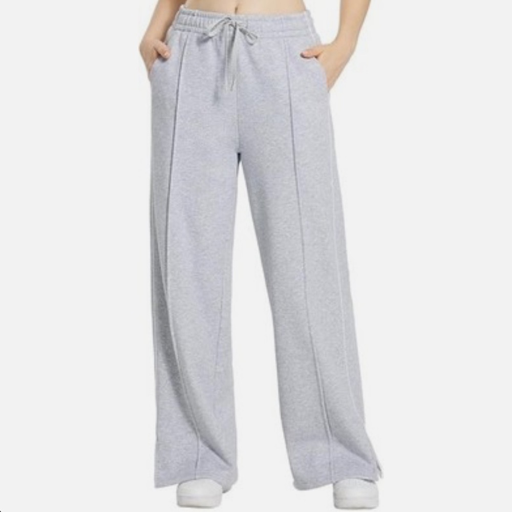 Baleaf Light Gray Wide Leg Sweat Pants